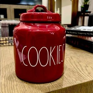 Rae Dunn cookies canister